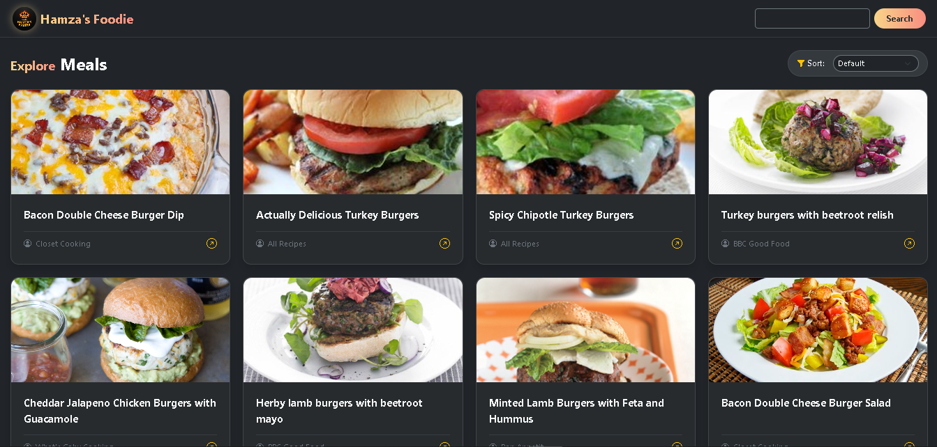 Foodie Restaurant Website